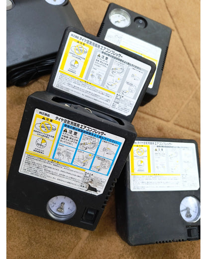 Original Japan Lot Portable Tyre Inflator – Heavy Duty Air Compressor | Fast Inflation 35-45 PSI for All Cars
