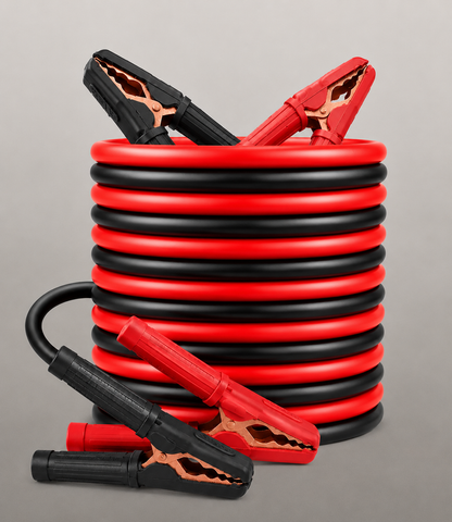 Jumper Cables for Car Battery, Heavy Duty Booster Cables for Jump Starting Dead or Weak Batteries (9-Feet)